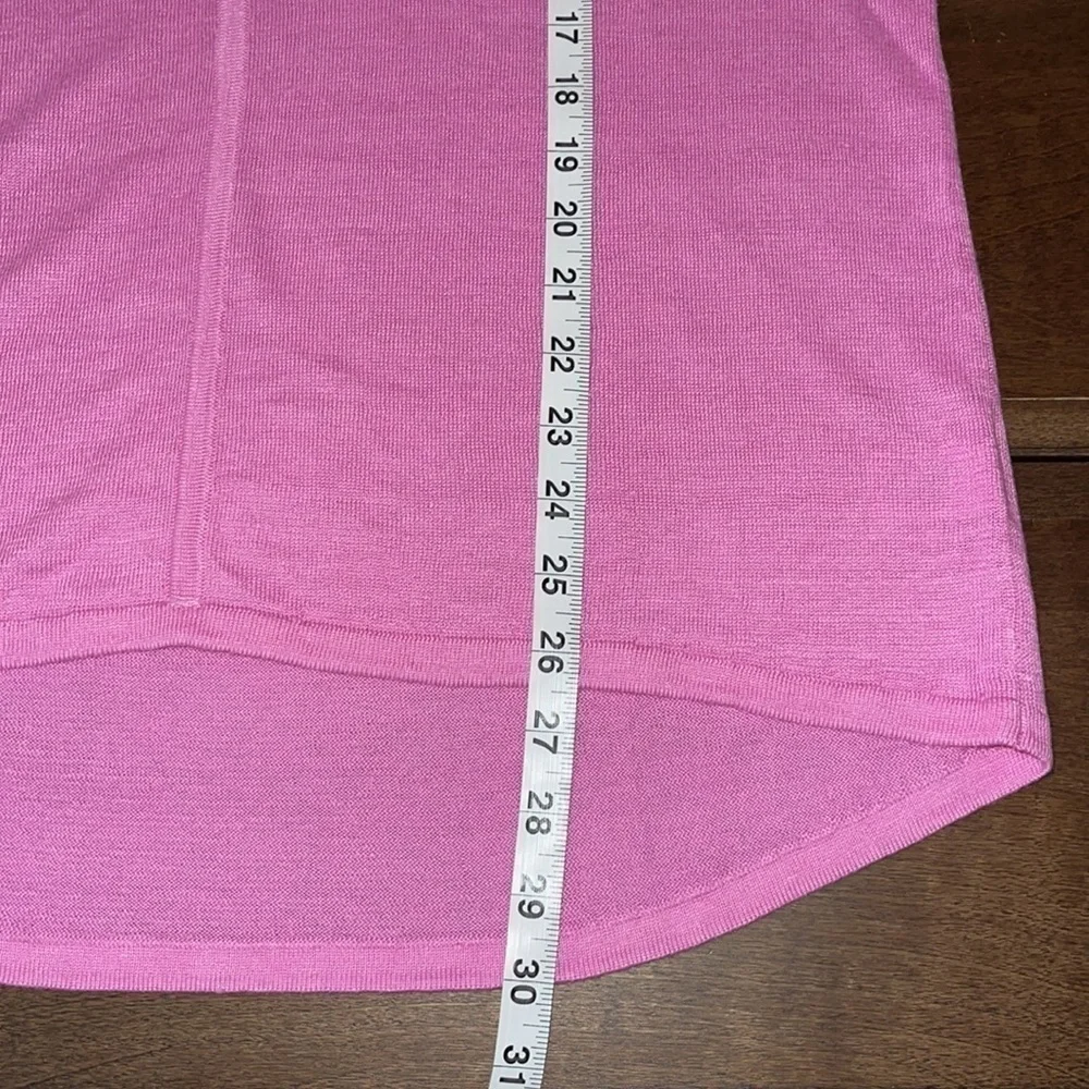 NWT Talbots 100% Linen Pink Tunic Sz. MD. - Picture 11 of 12